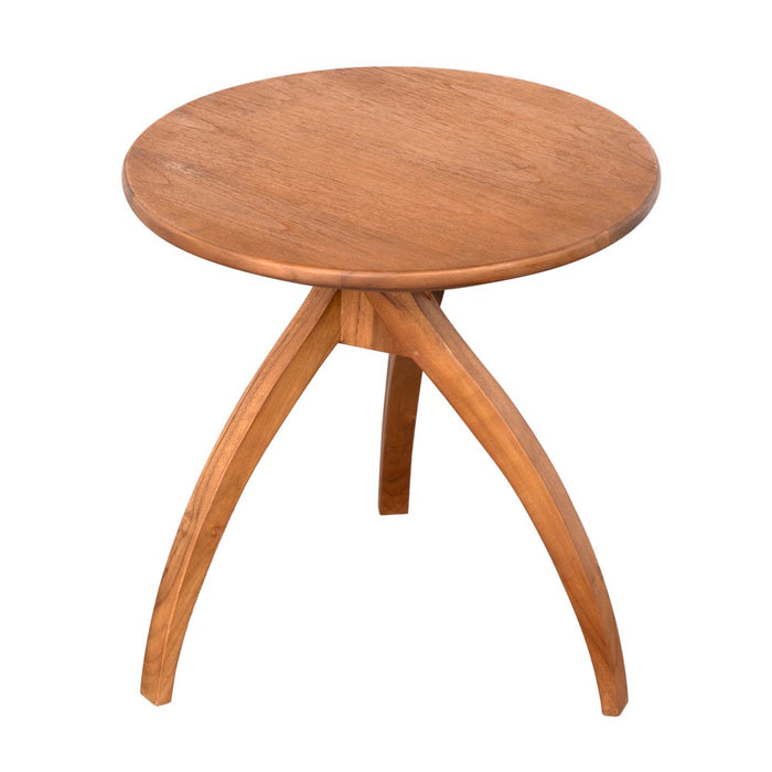 Primary vendor image of Noir Vikram Side Table, M - Teak, 18"