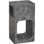 Noir Murakami Side Table - Marble, 10"