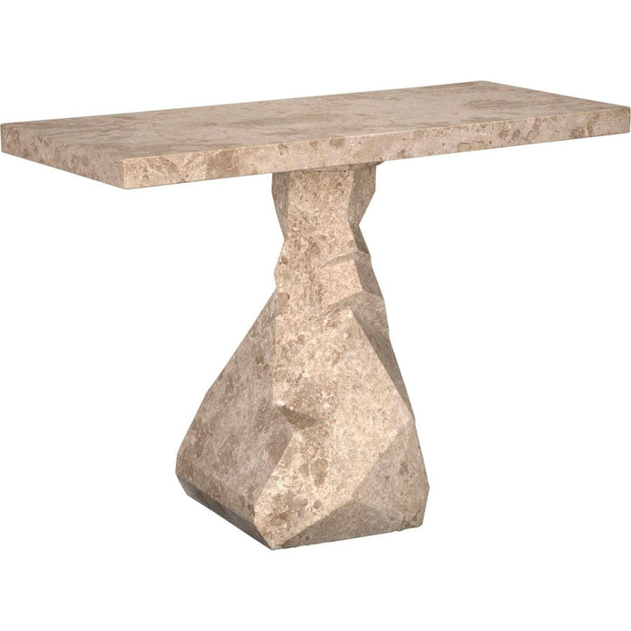 Primary vendor image of Noir Tilden Console, White Marble, 42" W