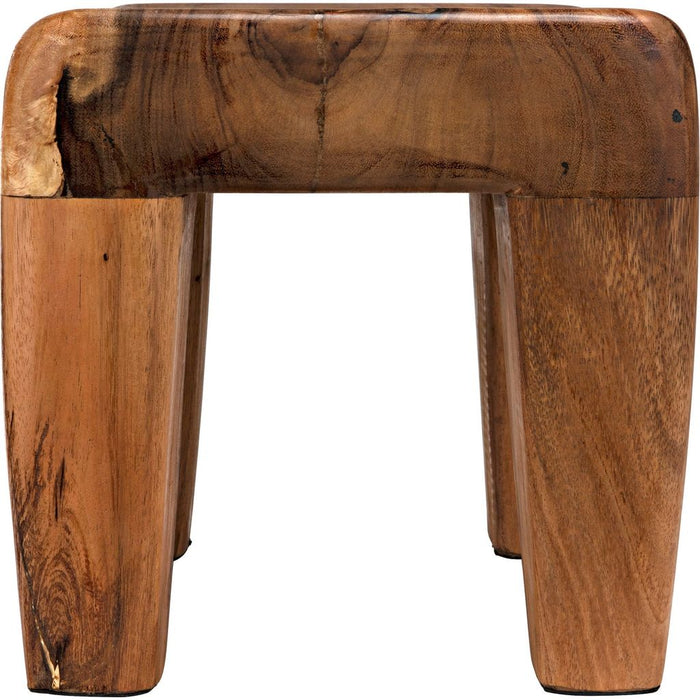 Noir Sumo Stool, Munggur, 16" W