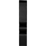 Noir Atomic Bookcase, Metal - Industrial Steel, 33" W
