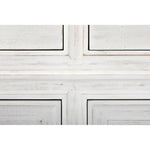 Noir Amidala Sideboard, White Wash - Mahogany, 80" W