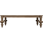 Noir Graff Coffee Table, Weathered - Mahogany, 37.5"