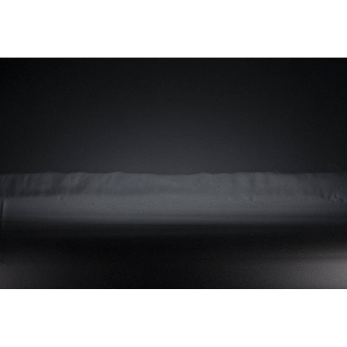 Noir Cosmopolitan Side Table - Industrial Steel & Night Snow Marble, 15"