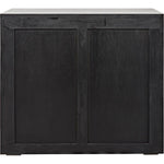 Noir Sumiko Side Table, Pale - Mahogany & Veneer, 18"