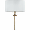 Regina Andrew Clove Stem Floor Lamp, Antique Gold Leaf-Floor Lamps-Regina Andrew-Heaven's Gate Home