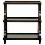 CFC Carlsbad Side Table, Alder, Espresso-Side Tables-CFC-Heaven's Gate Home, LLC