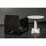 CFC Camellia Round Side Table, Oak, 28" Dia.