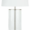 Coastal Living Magelian Glass Table Lamp, Polished Nickel