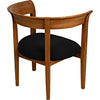 Noir Webster Club Chair, Teak, 30" W