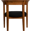 Noir Webster Club Chair, Teak, 30" W