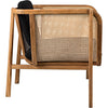 Noir Balin Chair w/ Caning, 39.5" W