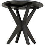Noir Fox Side Table - Mindi, 23.5"