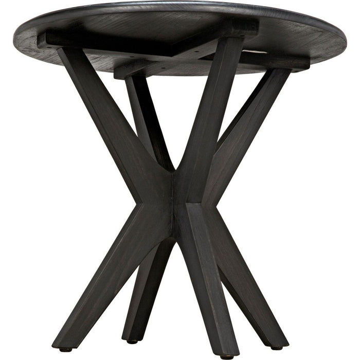 Noir Fox Side Table - Mindi, 23.5"