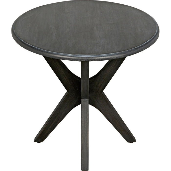 Noir Fox Side Table - Mindi, 23.5"