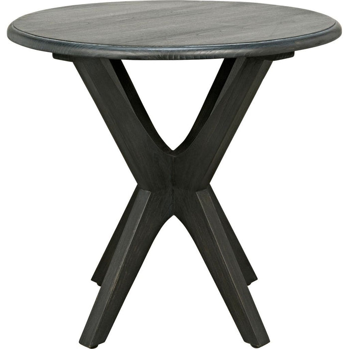 Noir Fox Side Table - Mindi, 23.5"