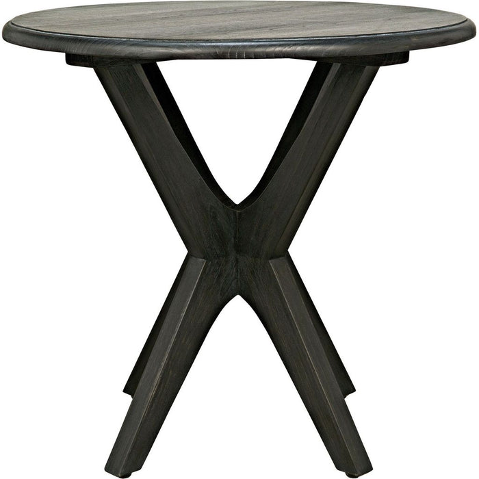 Noir Fox Side Table - Mindi, 23.5"