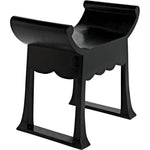 Noir Wey Stool, Charcoal Black - Mindi, 26" W