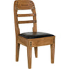 Primary vendor image of Noir Laila Dining Chair, Teak w/ Leather, 19" W