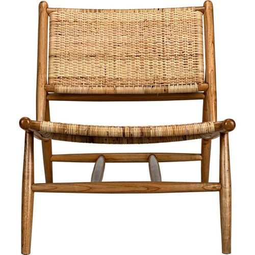 Noir Bundy Relax Chair,Teak, 26" W