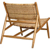 Noir Bundy Relax Chair,Teak, 26" W