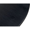 Noir Tripod Side Table, Charcoal Black - Sungkai/Mindi, 19.5"