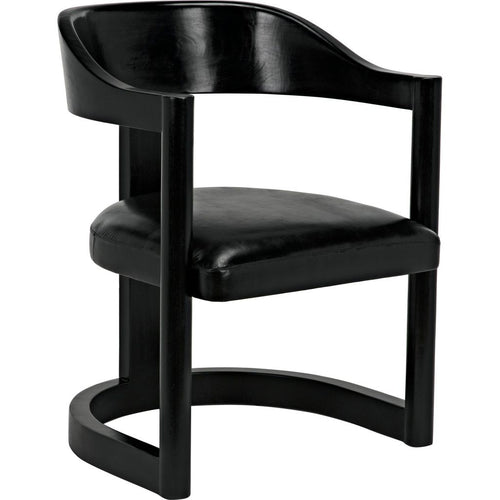 Primary vendor image of Noir Mccormick Chair, Charcoal Black, 24" W