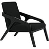 Noir Lamar Chair, Charcoal Black, 26" W