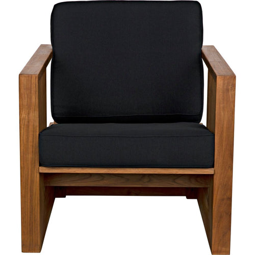 Noir Ungaro Chair, Teak, 28" W