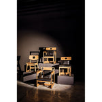 Noir Buraco Arm Chair, Teak, 21.5" W