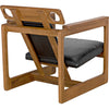 Noir Buraco Relax Chair, Teak, 25" W