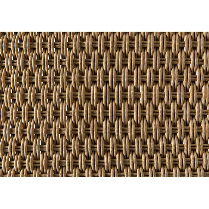 Noir Shagira Dining Chair, Teak w/ Woven Rope, 20" W