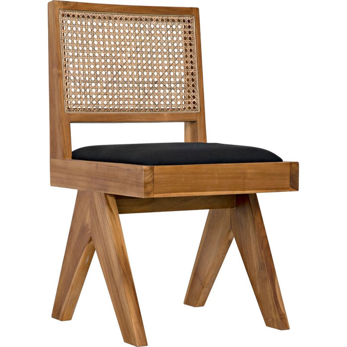 Primary vendor image of Noir Contucius Dining Chair, Teak, 18" W