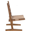 Noir Salam Dining Chair, Teak, 21" W