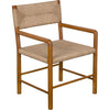 Primary vendor image of Noir Franco Dining Arm Chair, Teak w/ Synthetic Woven, 24" W