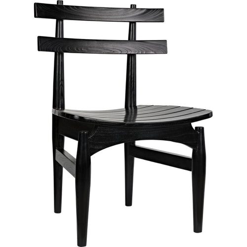 Primary vendor image of Noir Azumi Dining Chair, Charcoal Black - Sungkai/Mindi, 22.5" W