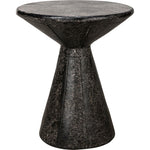Primary vendor image of Noir Pedestal Side Table, Black Fiber Cement, 20"