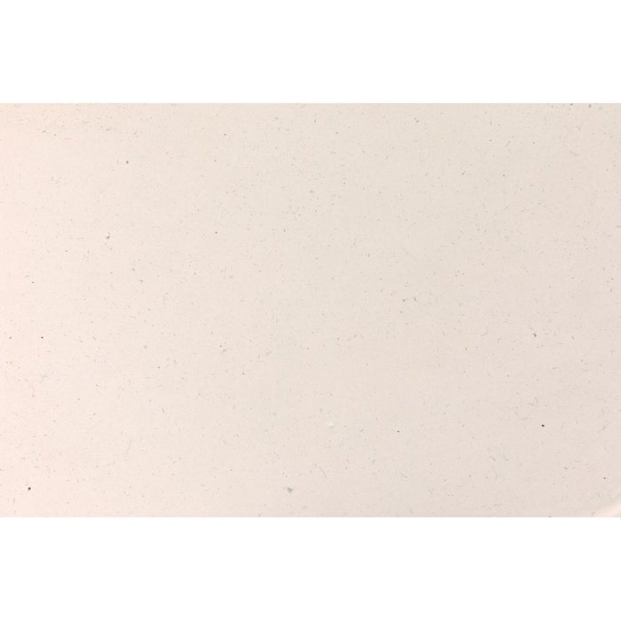 Noir Trunk Side Table, White Fiber Cement, 17"