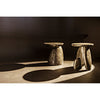 Noir Kurokawa Side Table - Fiber Cement, 20"