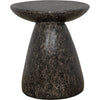 Noir Kurokawa Side Table - Fiber Cement, 20"