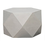 Noir Scarpa Coffee/Side Table - Fiber Cement, 26"