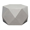 Noir Scarpa Coffee/Side Table - Fiber Cement, 26"