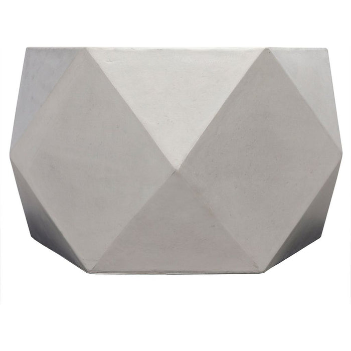 Noir Scarpa Coffee/Side Table - Fiber Cement, 26"