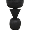 Noir Nogozi Side Table - Munggur, 13"