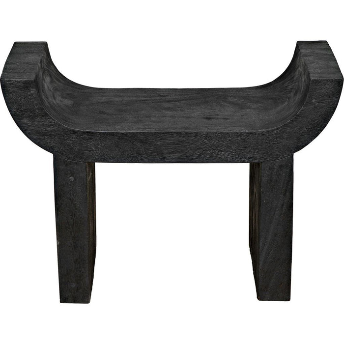 Noir Kazuo Stool - Munggur, 31" W