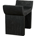 Noir Kazuo Stool - Munggur, 31" W