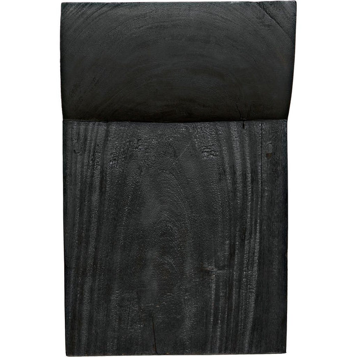 Noir Kazuo Stool - Munggur, 31" W