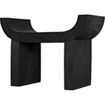 Noir Kazuo Stool - Munggur, 31" W