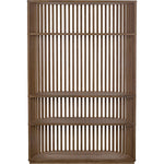 Noir Opal Bookcase, Teak, 50" W