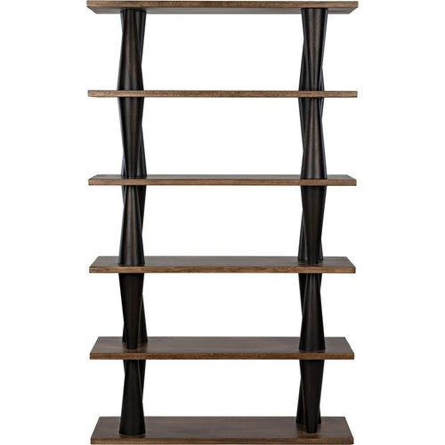 Primary vendor image of Noir Mood Bookcase, Ebony & Dark Walnut, 46" W